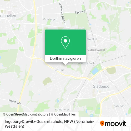 Ingeborg-Drewitz-Gesamtschule Karte