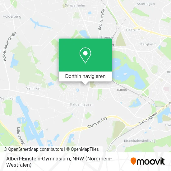 Albert-Einstein-Gymnasium Karte