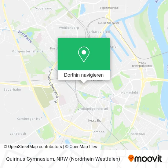 Quirinus Gymnasium Karte