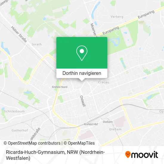 Ricarda-Huch-Gymnasium Karte