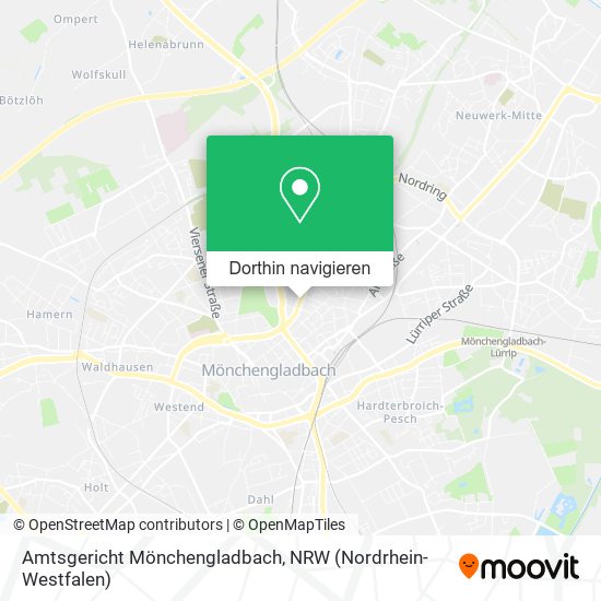 Amtsgericht Mönchengladbach Karte