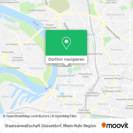 Staatsanwaltschaft Düsseldorf Karte