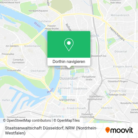 Staatsanwaltschaft Düsseldorf Karte
