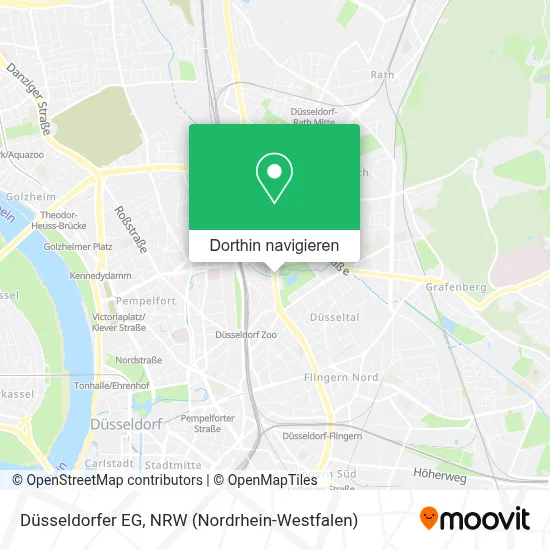 Düsseldorfer EG Karte