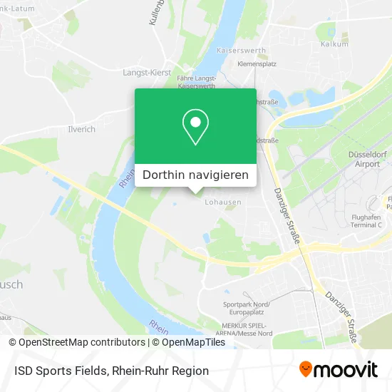 ISD Sports Fields Karte