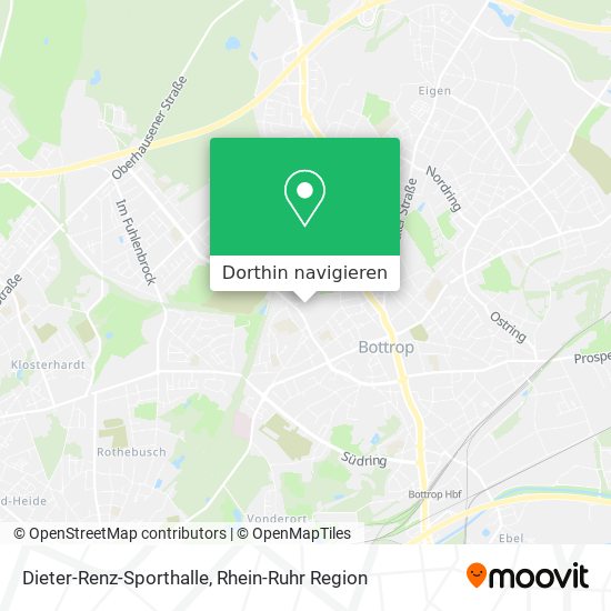 Dieter-Renz-Sporthalle Karte