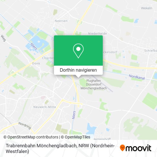 Trabrennbahn Mönchengladbach Karte