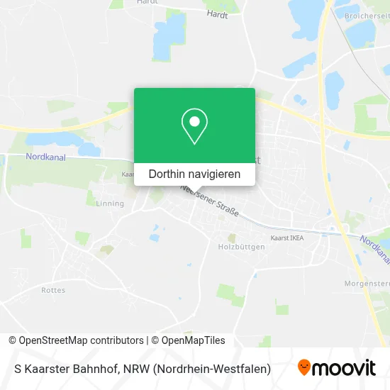 S Kaarster Bahnhof Karte