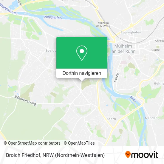 Broich Friedhof Karte