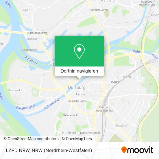 LZPD NRW Karte