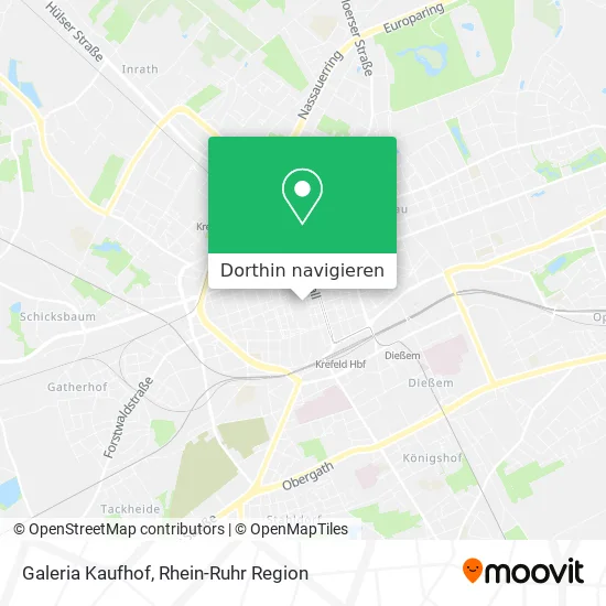 Galeria Kaufhof Karte