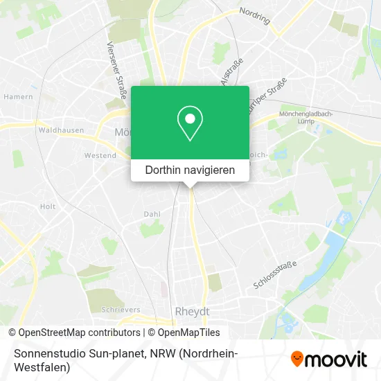 Sonnenstudio Sun-planet Karte