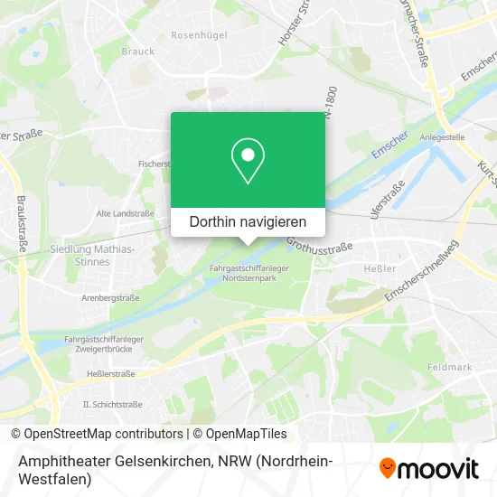 Amphitheater Gelsenkirchen Karte