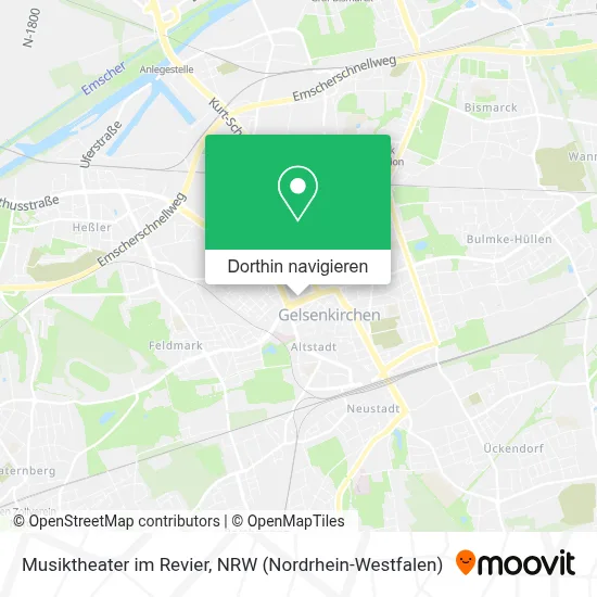 Musiktheater im Revier Karte