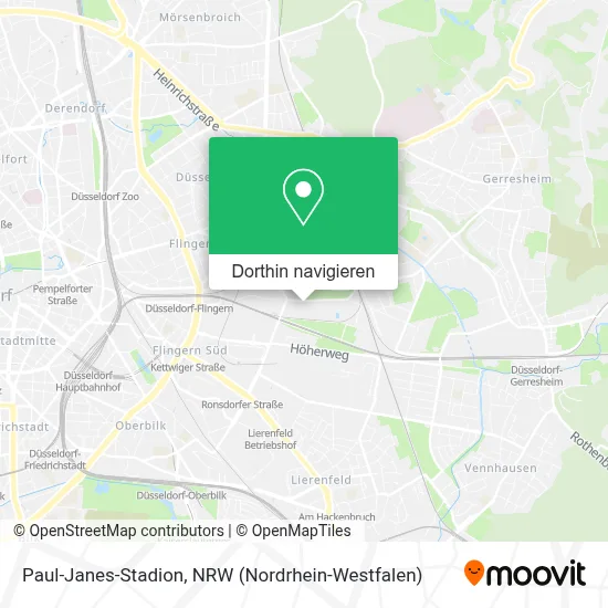 Paul-Janes-Stadion Karte