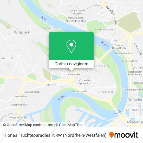 Ilona's Früchteparadies Karte
