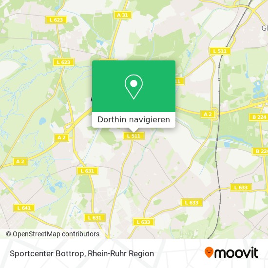 Sportcenter Bottrop Karte