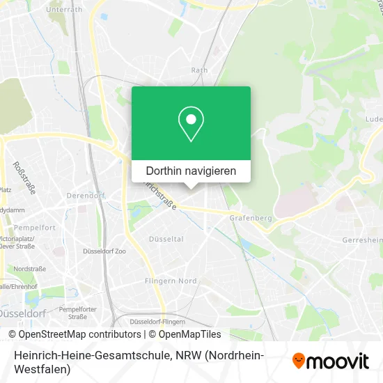 Heinrich-Heine-Gesamtschule Karte