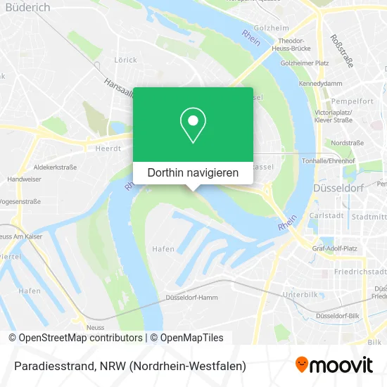 Paradiesstrand Karte