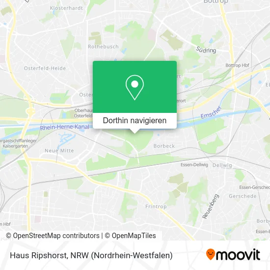 Haus Ripshorst Karte