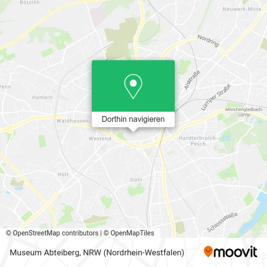 Museum Abteiberg Karte