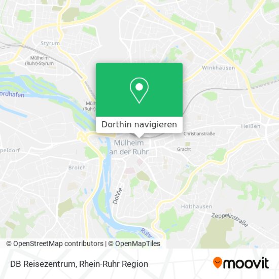 DB Reisezentrum Karte