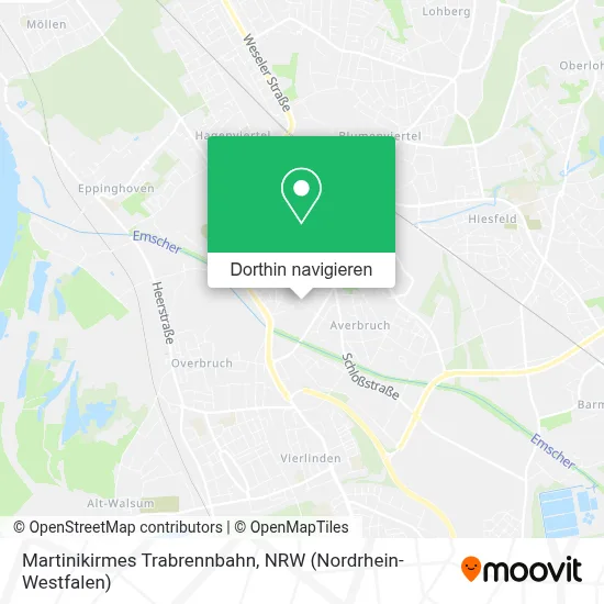 Martinikirmes Trabrennbahn Karte