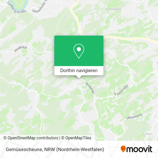 Gemüsescheune Karte