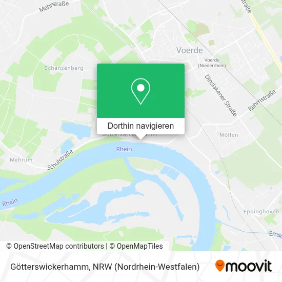 Götterswickerhamm Karte