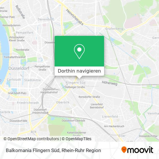 Balkomania Flingern Süd Karte