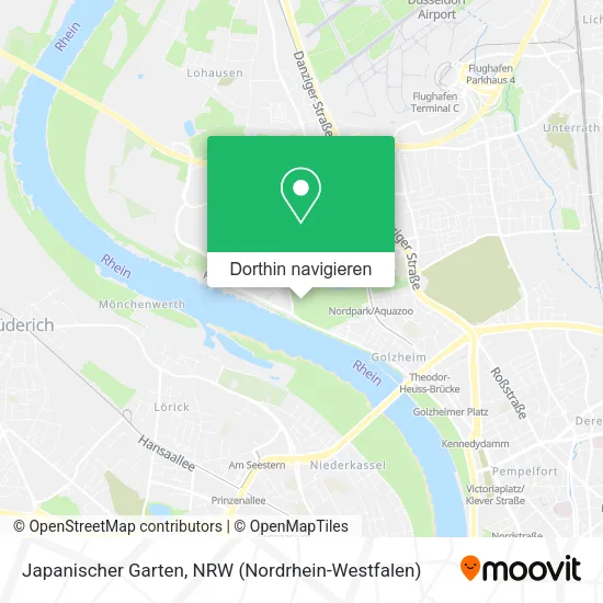 Japanischer Garten Karte