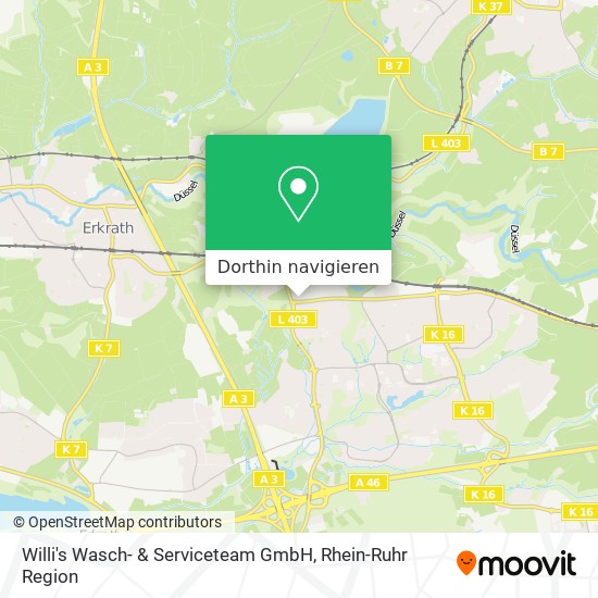 Willi's Wasch- & Serviceteam GmbH Karte