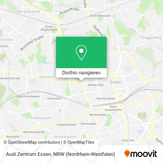 Audi Zentrum Essen Karte