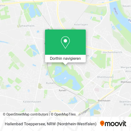 Hallenbad Toeppersee Karte