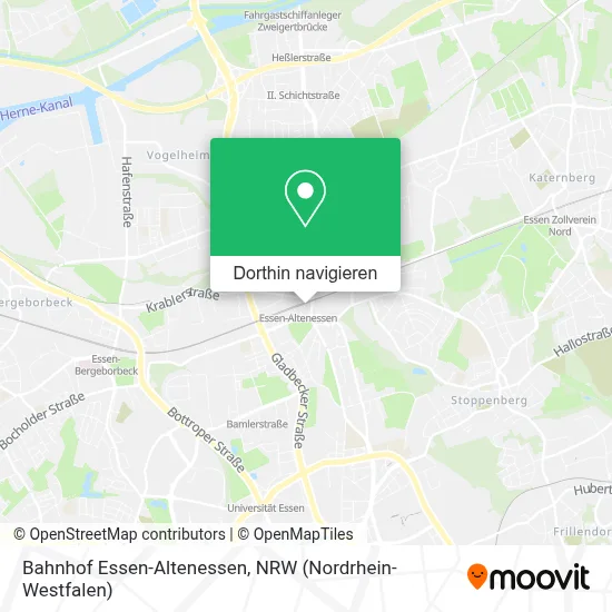 Bahnhof Essen-Altenessen Karte