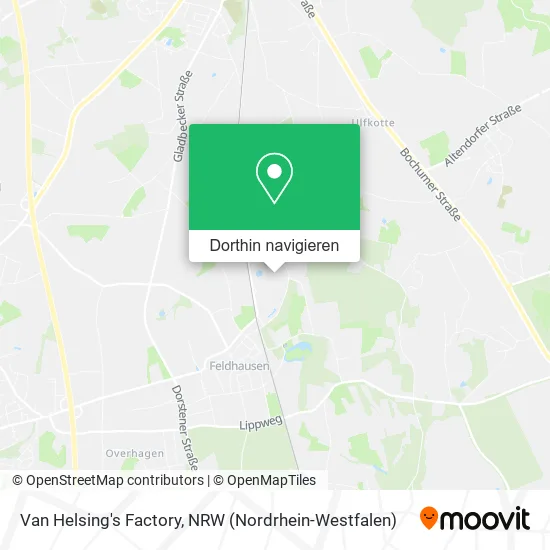 Van Helsing's Factory Karte