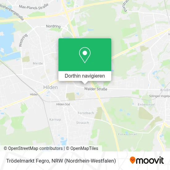 Trödelmarkt Fegro Karte