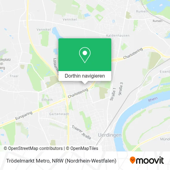 Trödelmarkt Metro Karte