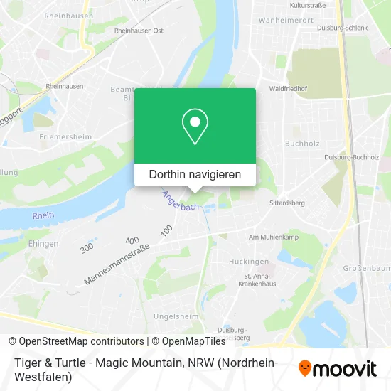 Tiger & Turtle - Magic Mountain Karte