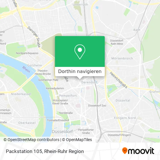 Packstation 105 Karte