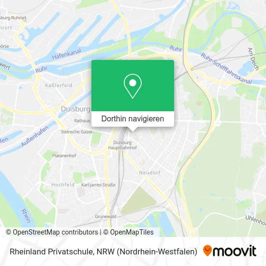 Rheinland Privatschule Karte