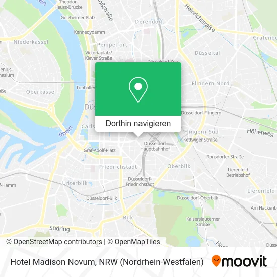 Hotel Madison Novum Karte