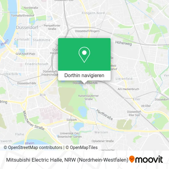 Mitsubishi Electric Halle Karte