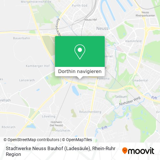 Stadtwerke Neuss Bauhof (Ladesäule) Karte