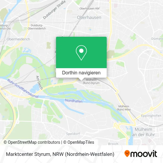 Marktcenter Styrum Karte