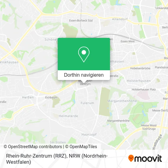 Rhein-Ruhr-Zentrum (RRZ) Karte