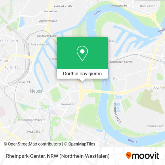 Rheinpark-Center Karte