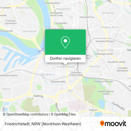 Friedrichstadt Karte