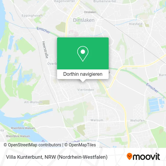 Villa Kunterbunt Karte