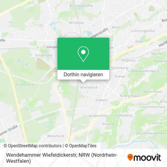Wendehammer Wiefeldickerstr Karte